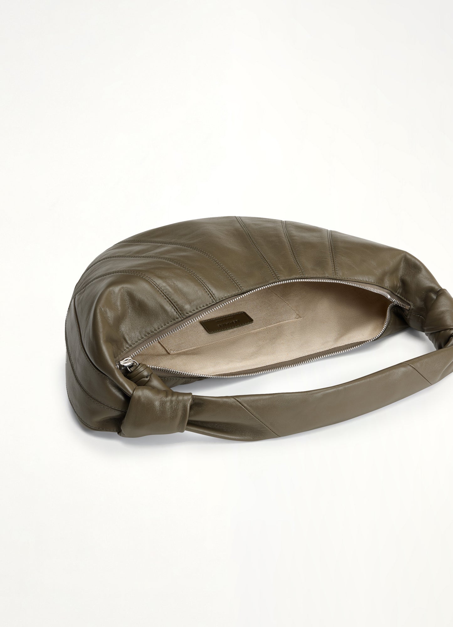Fortune Croissant Bag in Dark Khaki