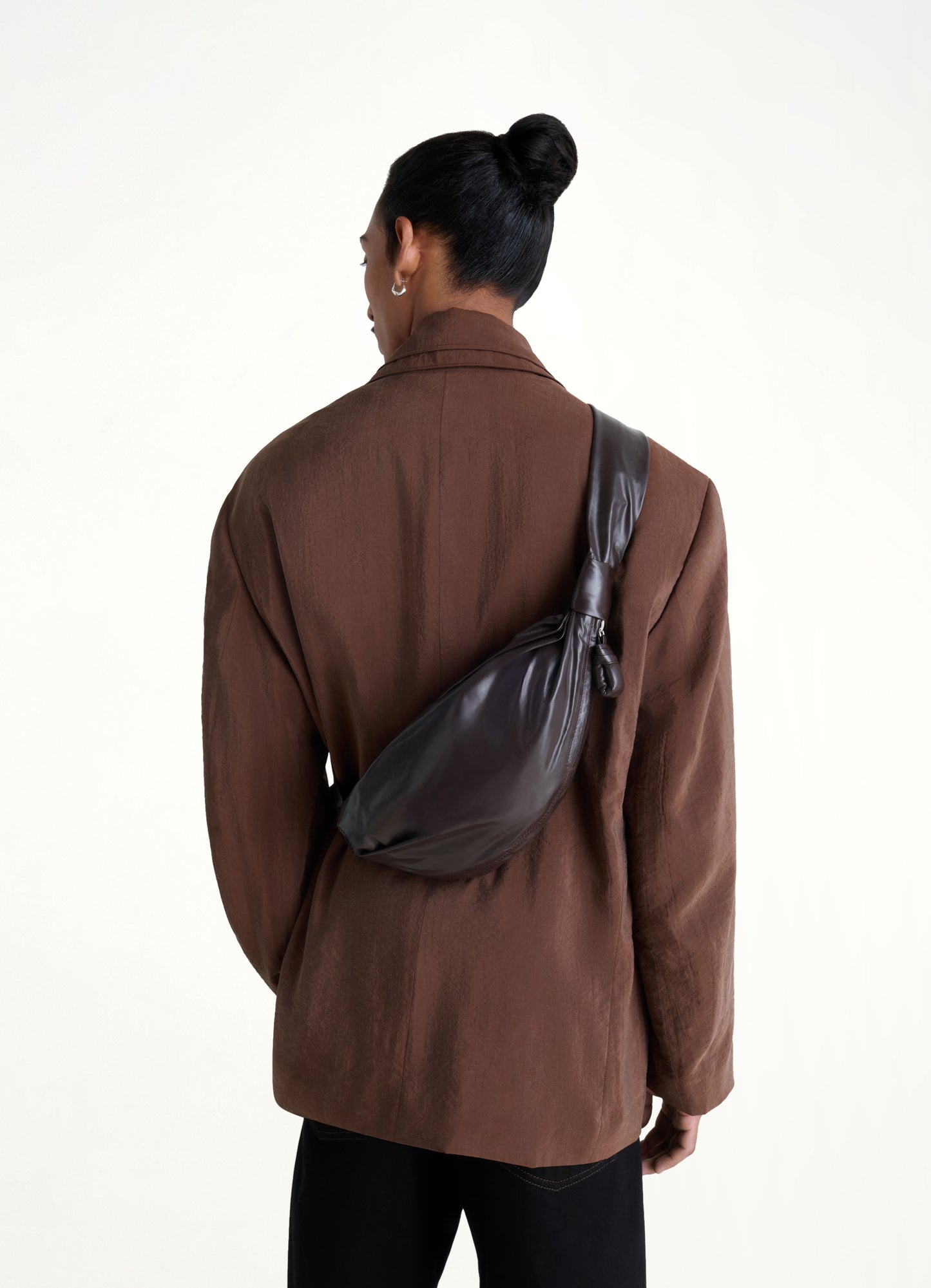 Small Soft Croissant in Dark Chocolate