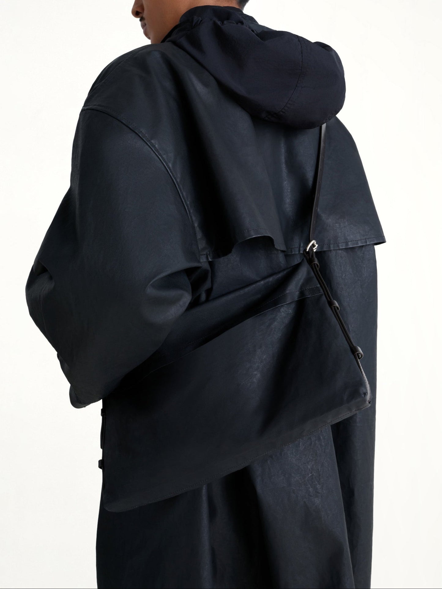 Trench Pocket Small Bag in Onyx