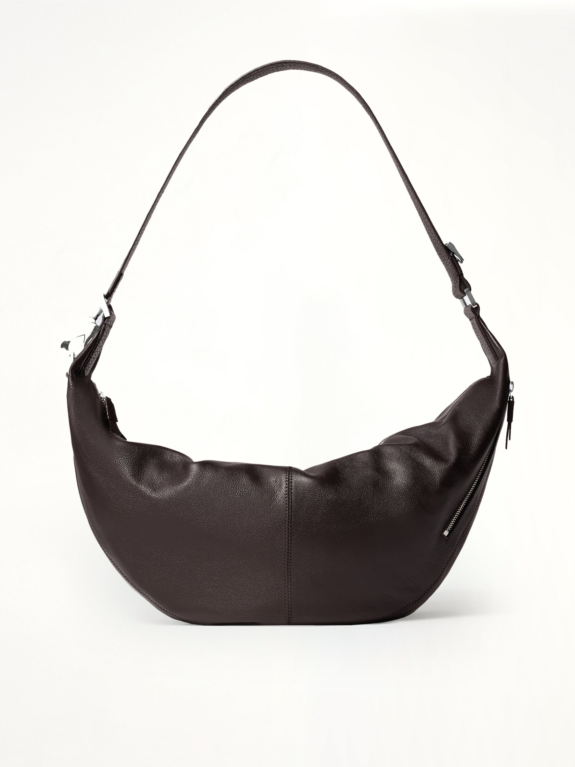 Quiver Clip Bag in Dark Chocolate