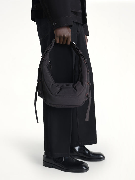 Small Soft Game Bag in Dark Chocolate