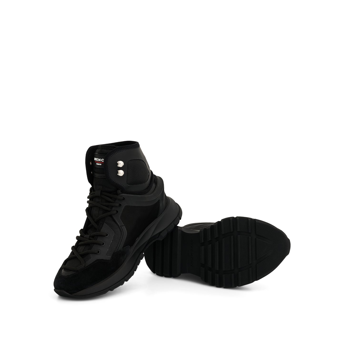 Spectre With Cage High Sneaker in Black