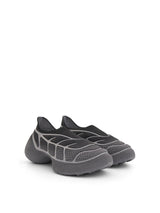 TK 360 Plus Sneakers in Black/Grey Front View | GIVENCHY