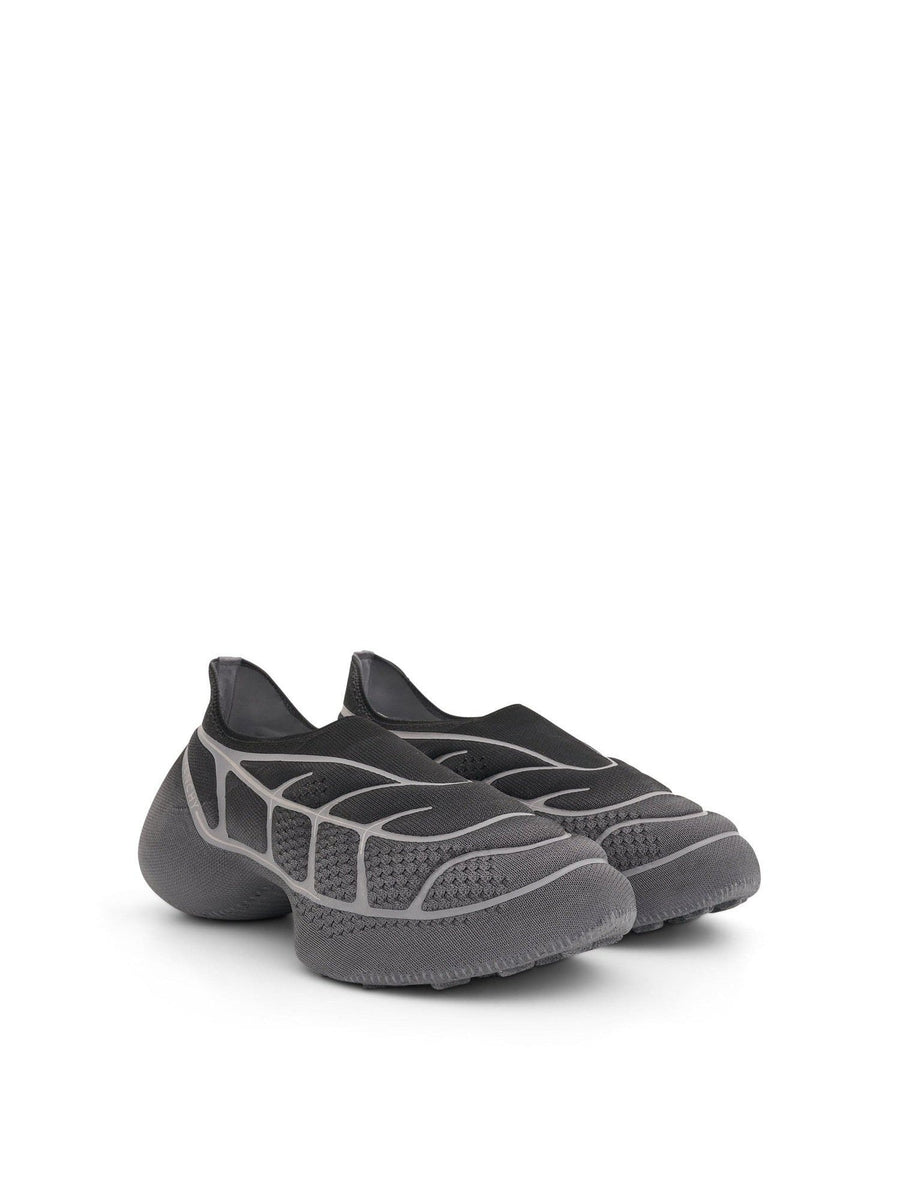 TK 360 Plus Sneakers in Black/Grey Front View | GIVENCHY
