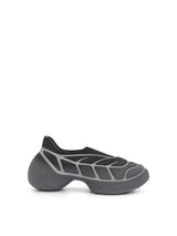 TK 360 Plus Sneakers in Black/Grey Side View | GIVENCHY