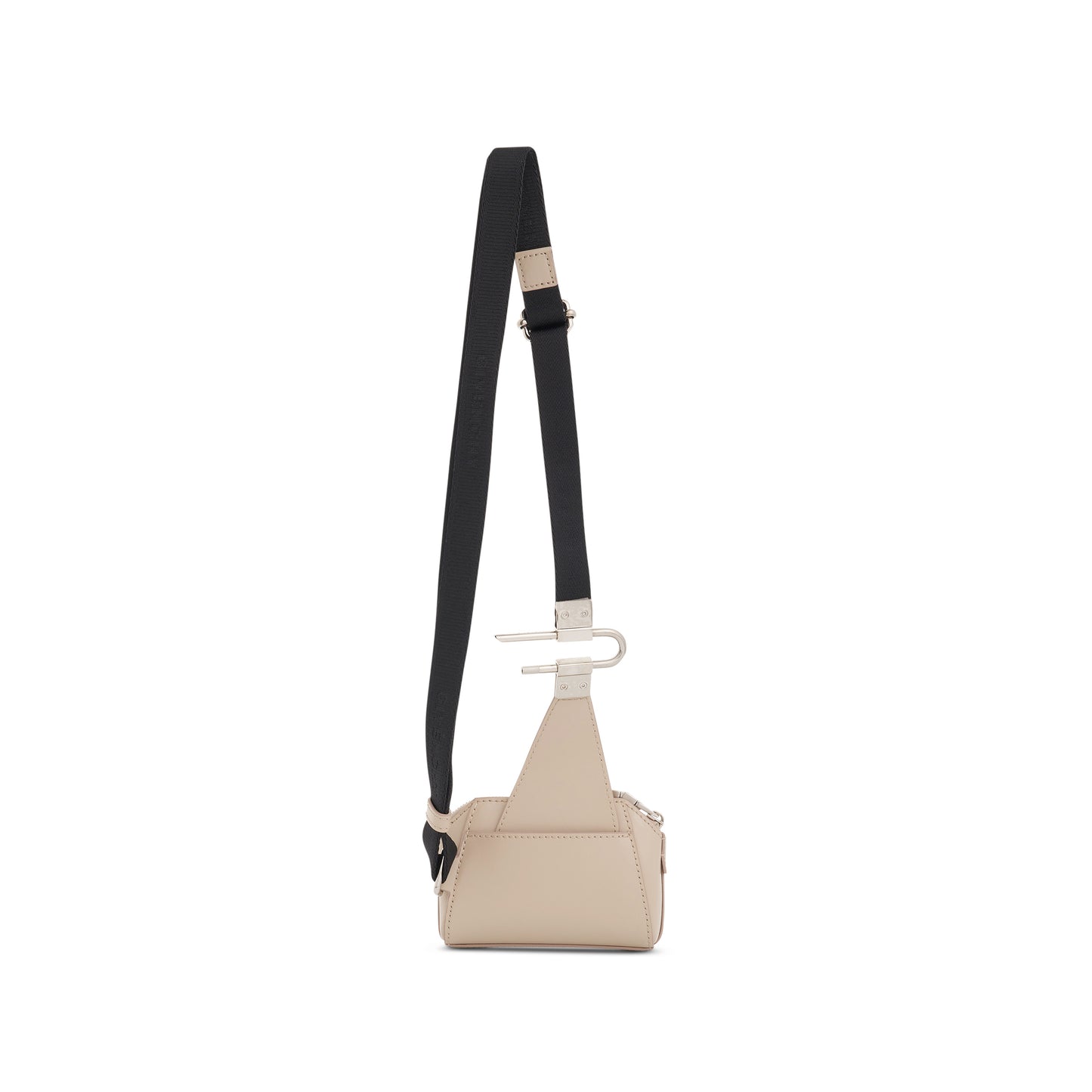 Mini Antigona U Crossbody in Natural Beige