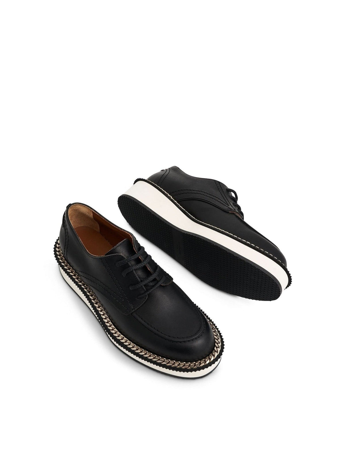 Chain Derby in Black Top View | GIVENCHY
