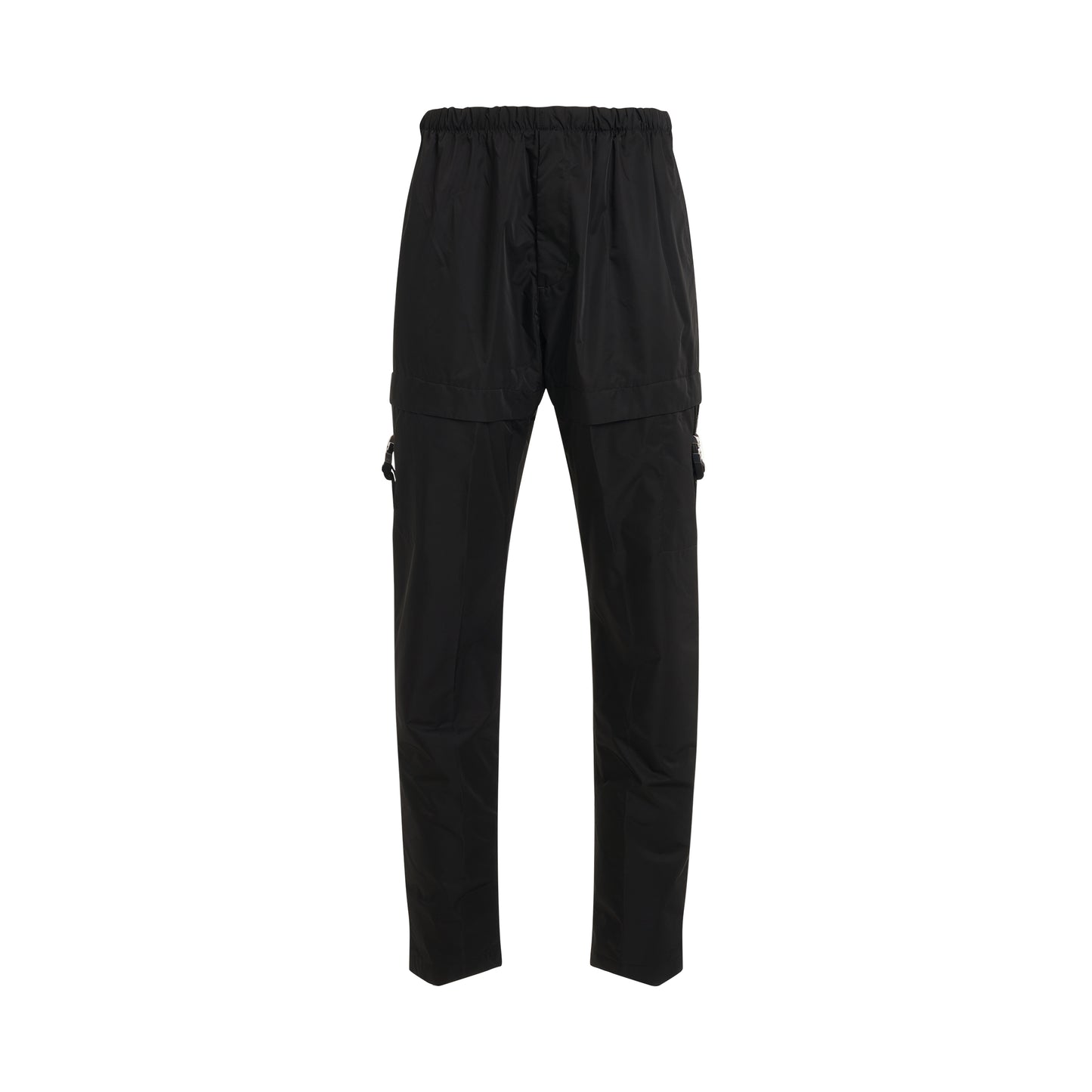 Classical Technical Eco Trousers in Black