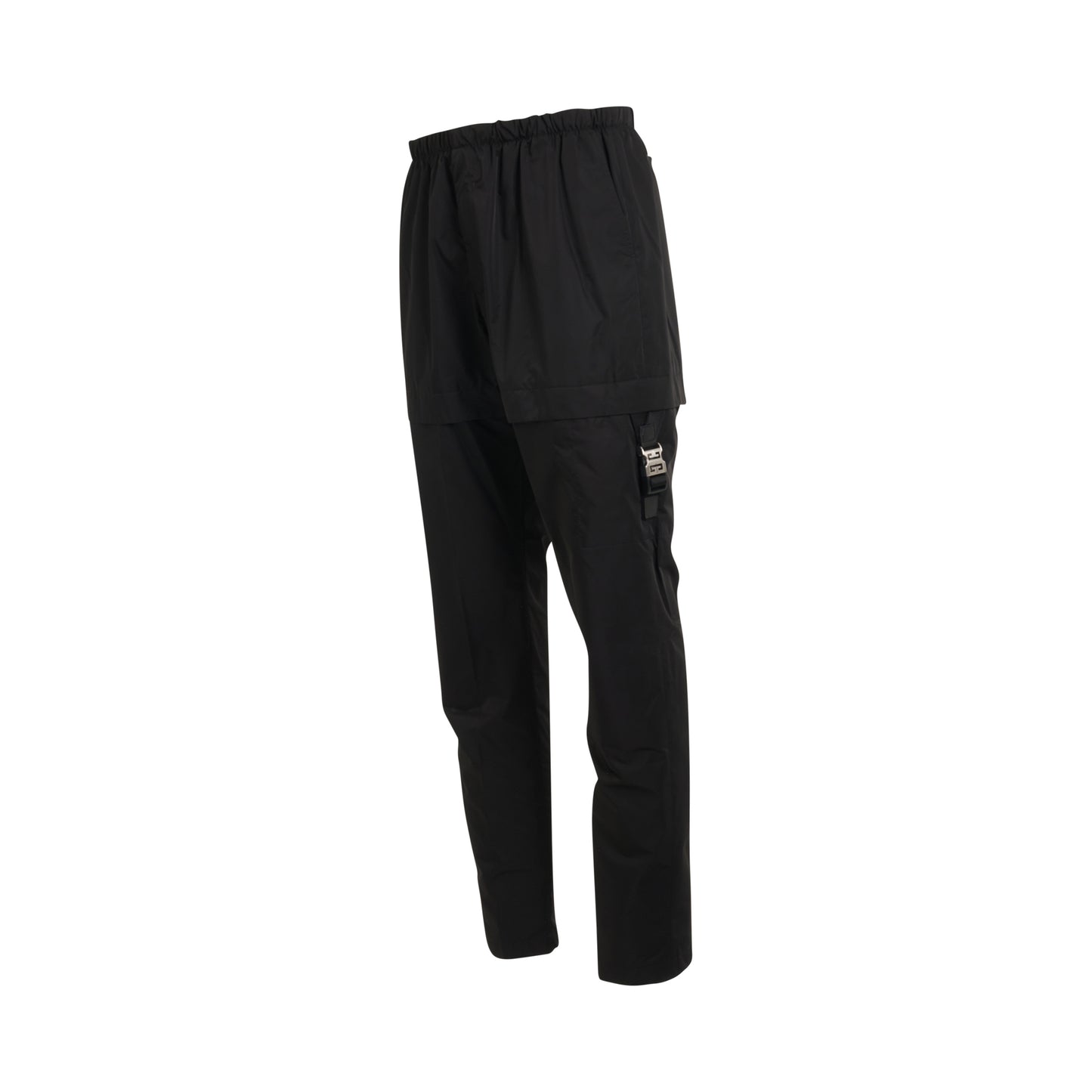 Classical Technical Eco Trousers in Black