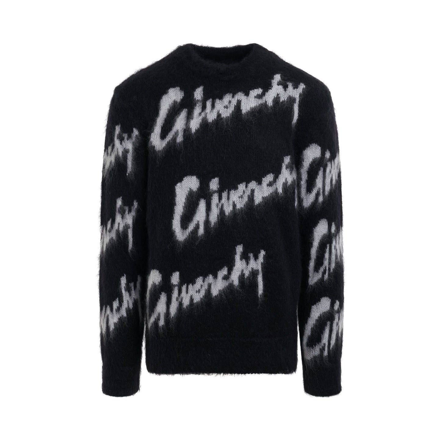 Givenchy black intarsia logo on sale sweater