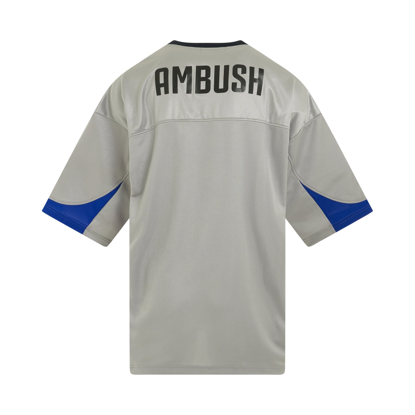 Football Shirt in Ash/Black