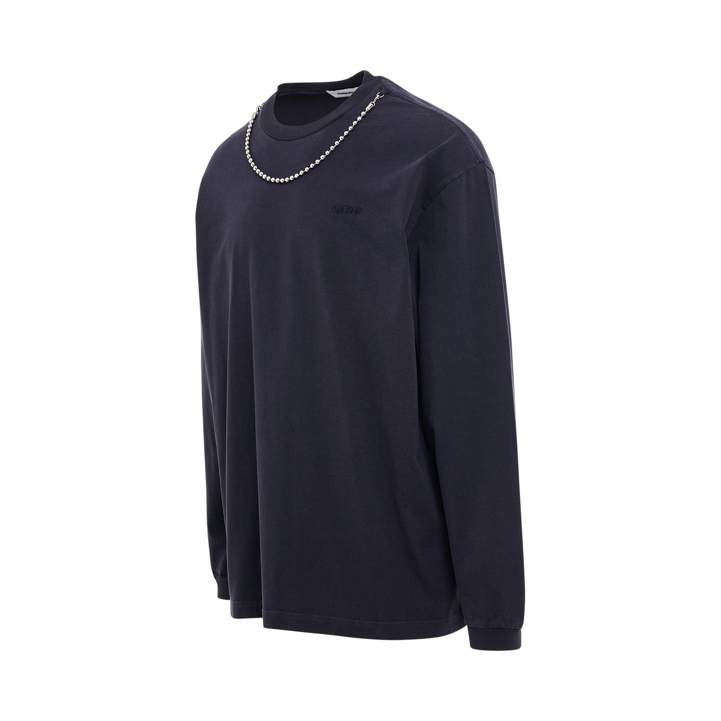 Ballchain Long Sleeve T-Shirt in Black