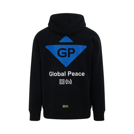 BSTROY Global Peace Hoodie in Black