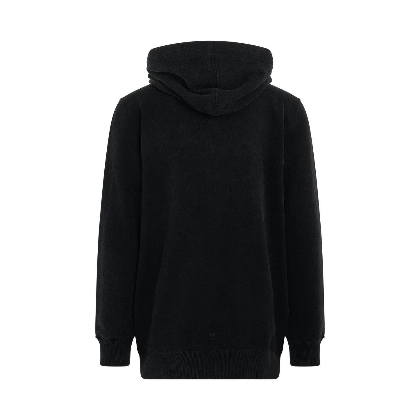 Archetype College Dye Zipped Hoodie in Faded Black