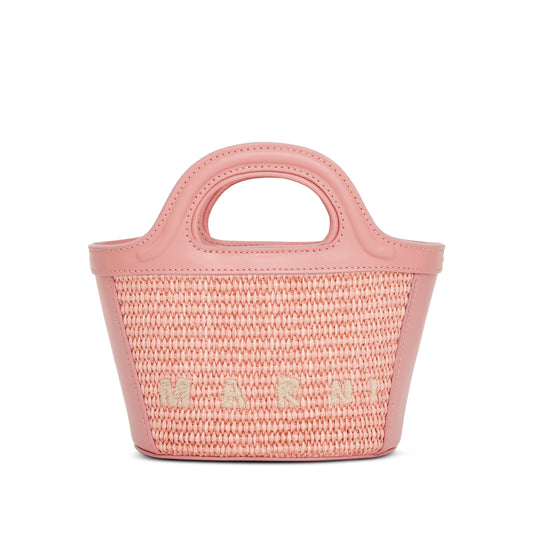 Tropicalia Micro Tote Bag in Pink