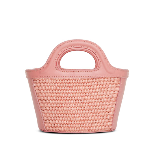 Tropicalia Micro Tote Bag in Pink