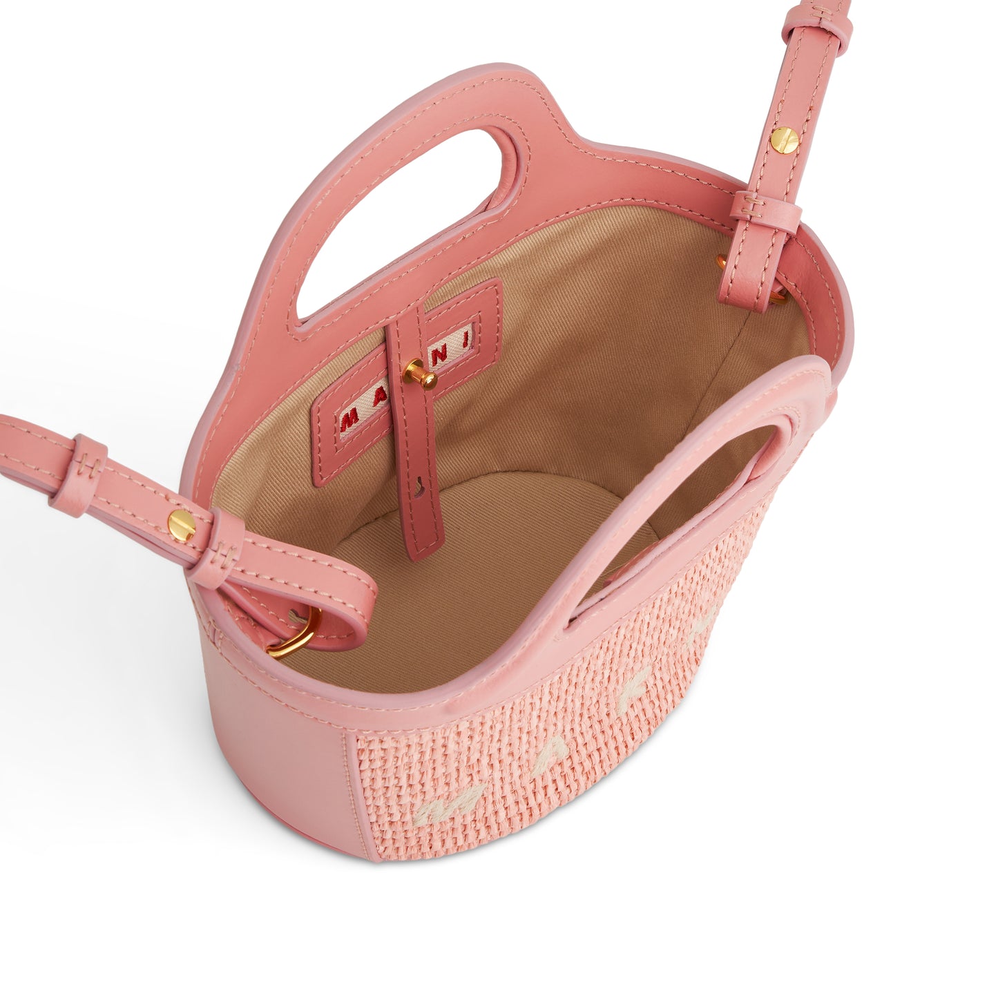 Tropicalia Micro Tote Bag in Pink