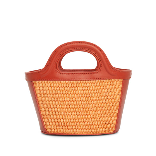 Tropicalia Medium Tote Bag in Orange