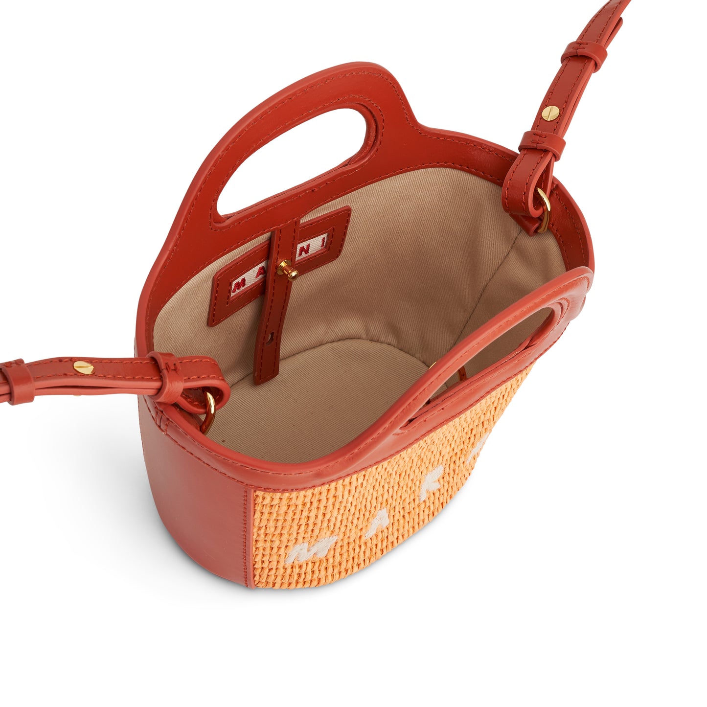 Tropicalia Medium Tote Bag in Orange