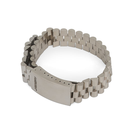 Rollie Chain Long Bracelet in Silver