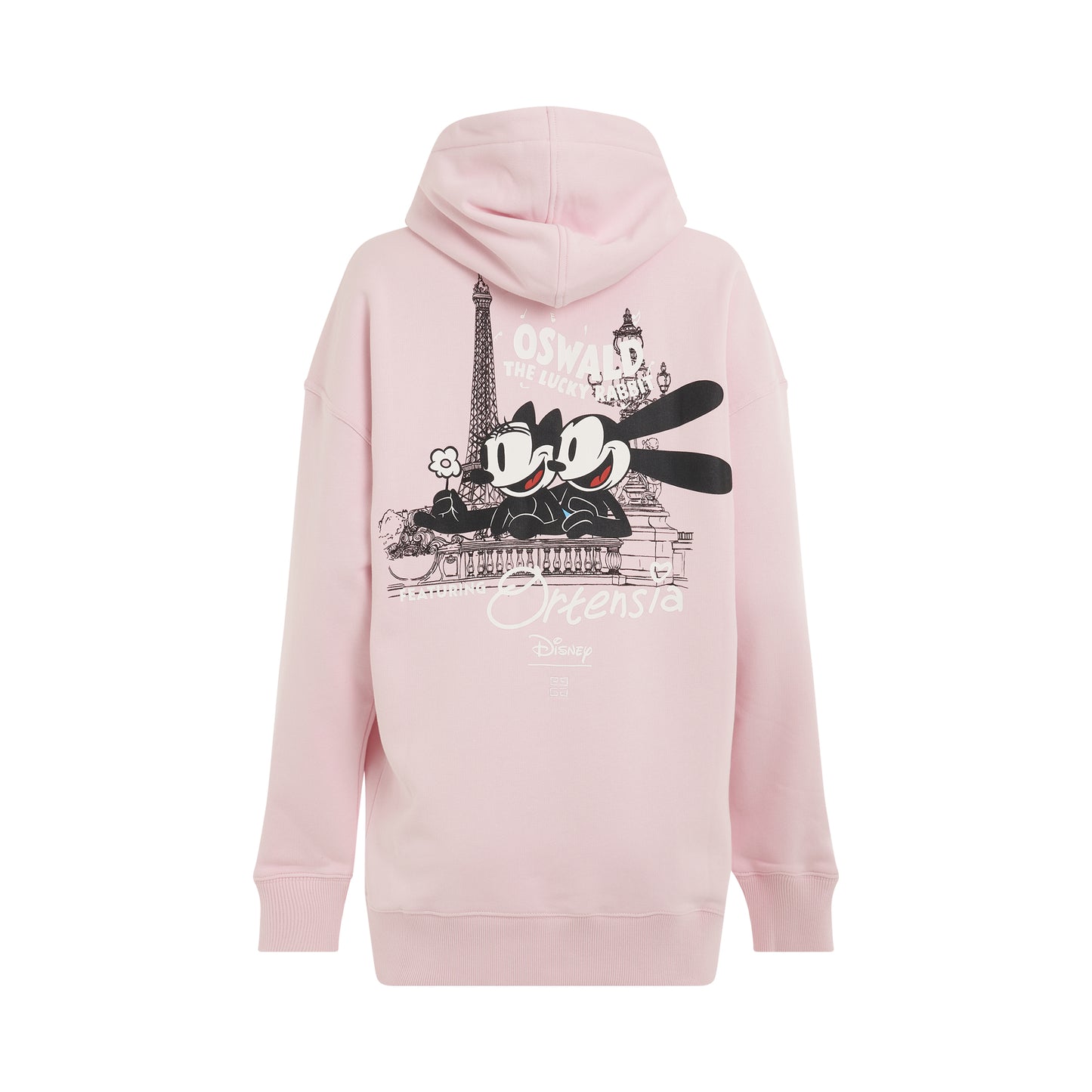 Disney Oswald Paris Hoodie in Light Pink