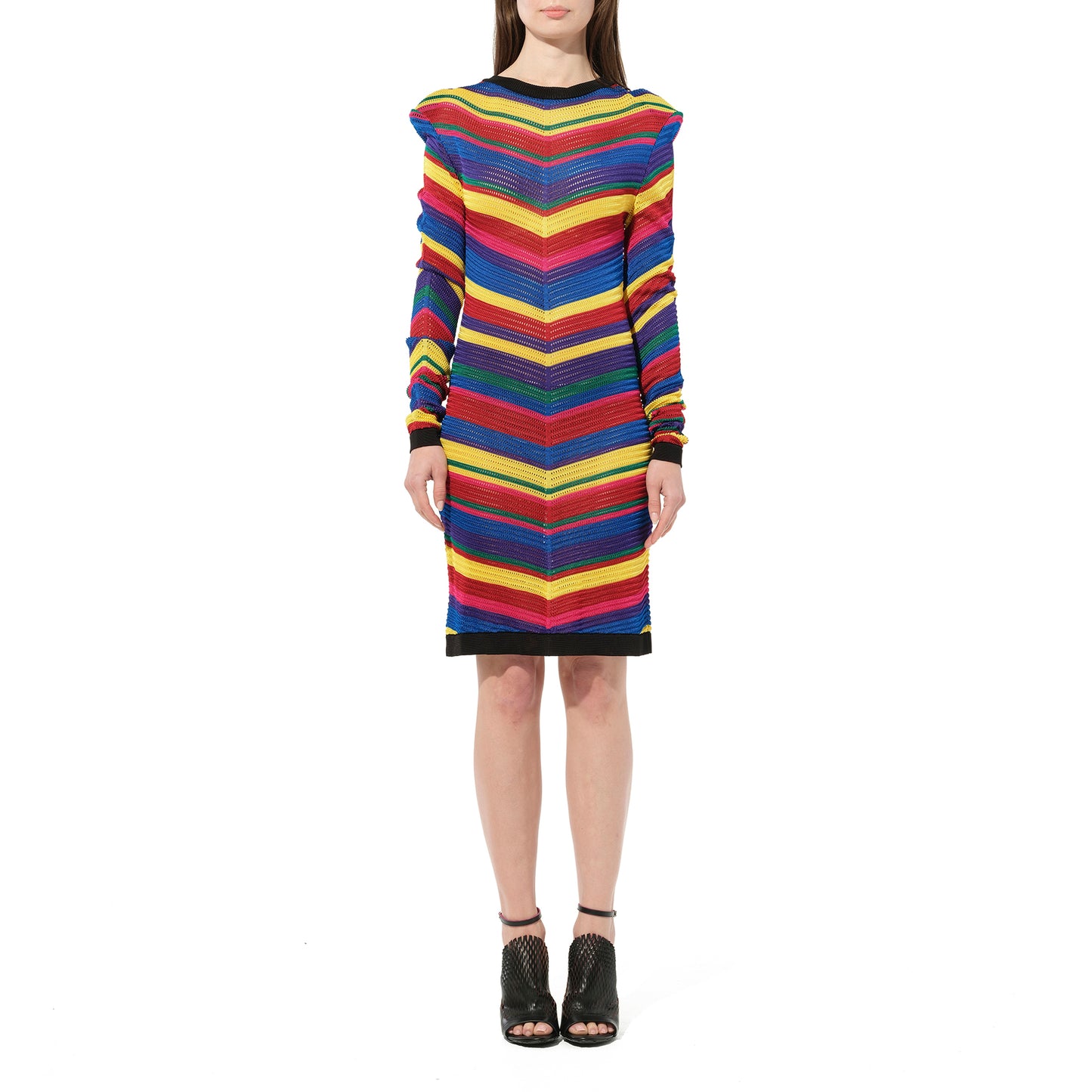 Balmain Knit Dress in Multicolor