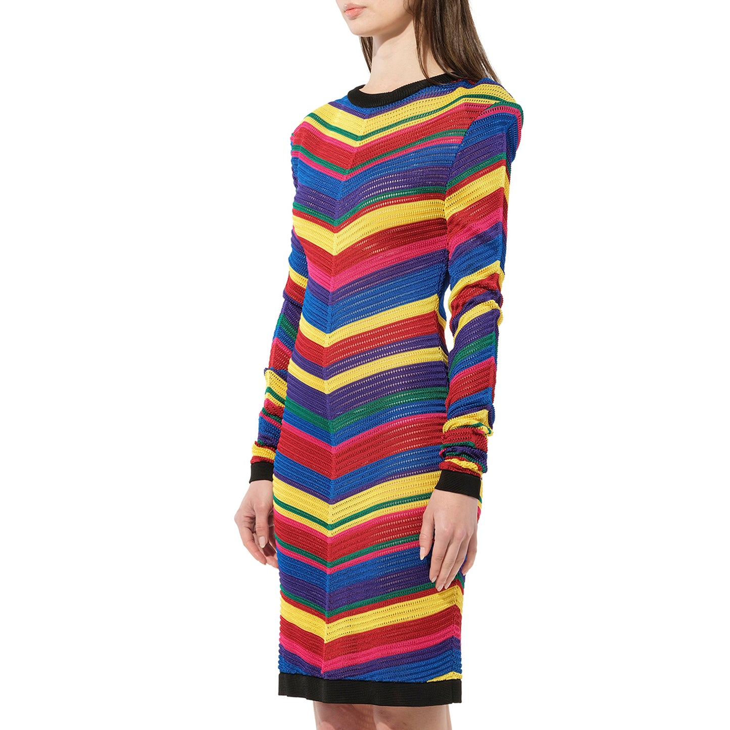 Balmain Knit Dress in Multicolor