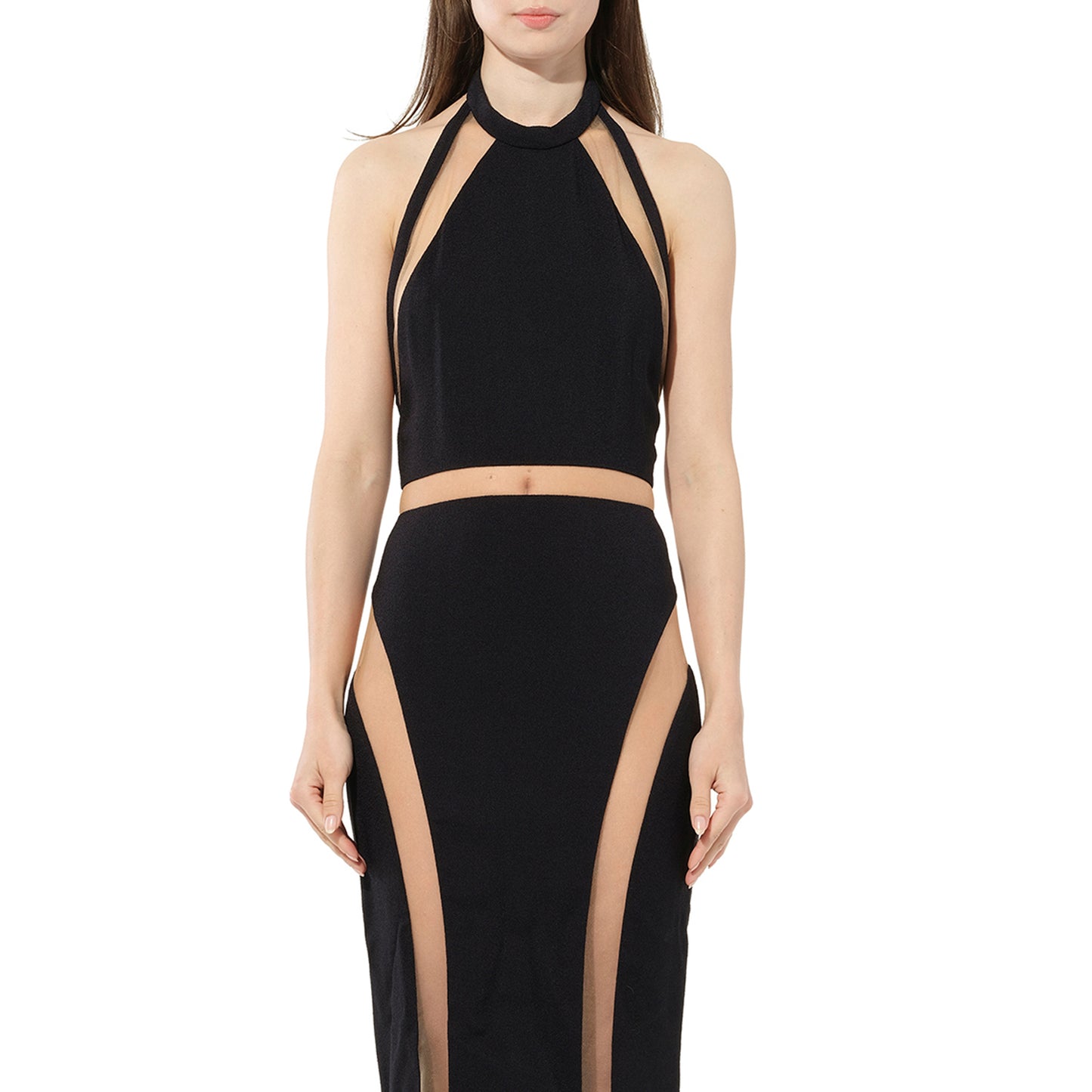 Balmain Woven Dress in Black