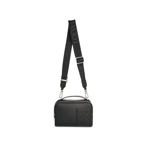 Mini Camera Crossbody Bag in Black
