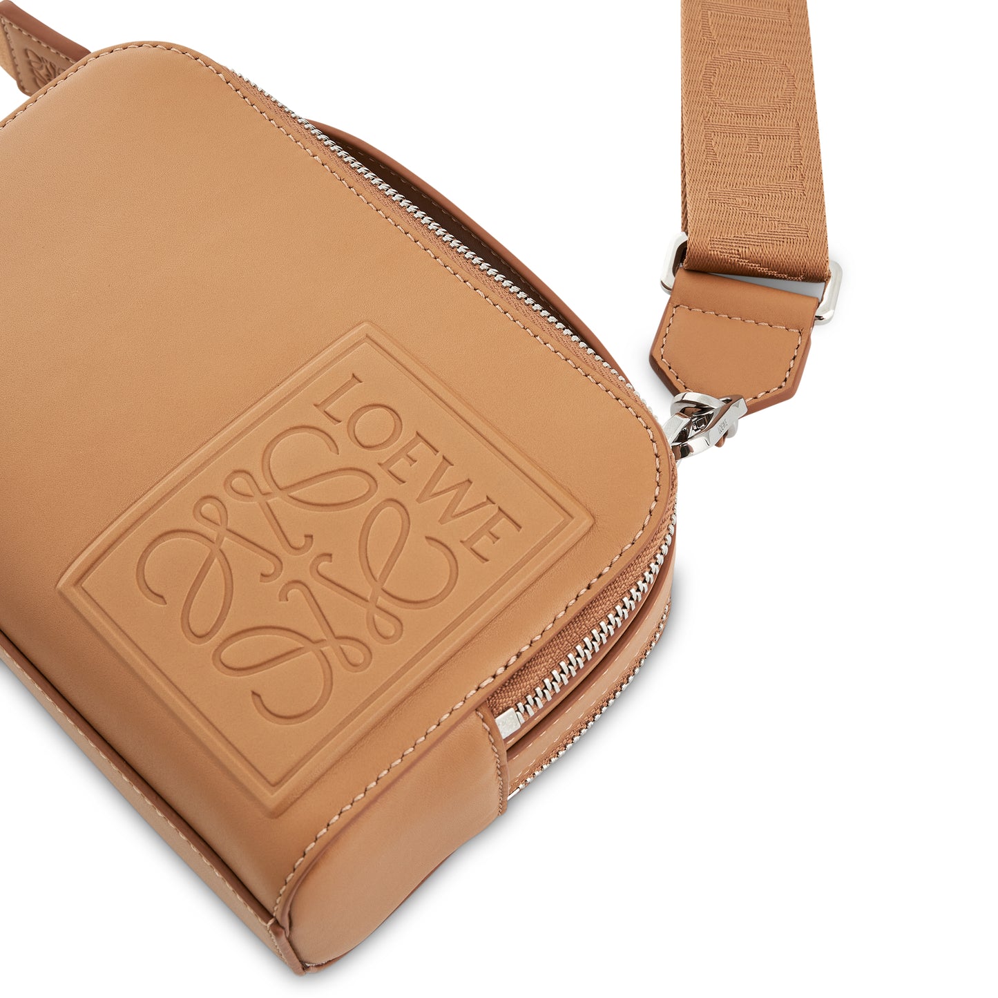 Mini Camera Crossbody Bag in Warm Desert