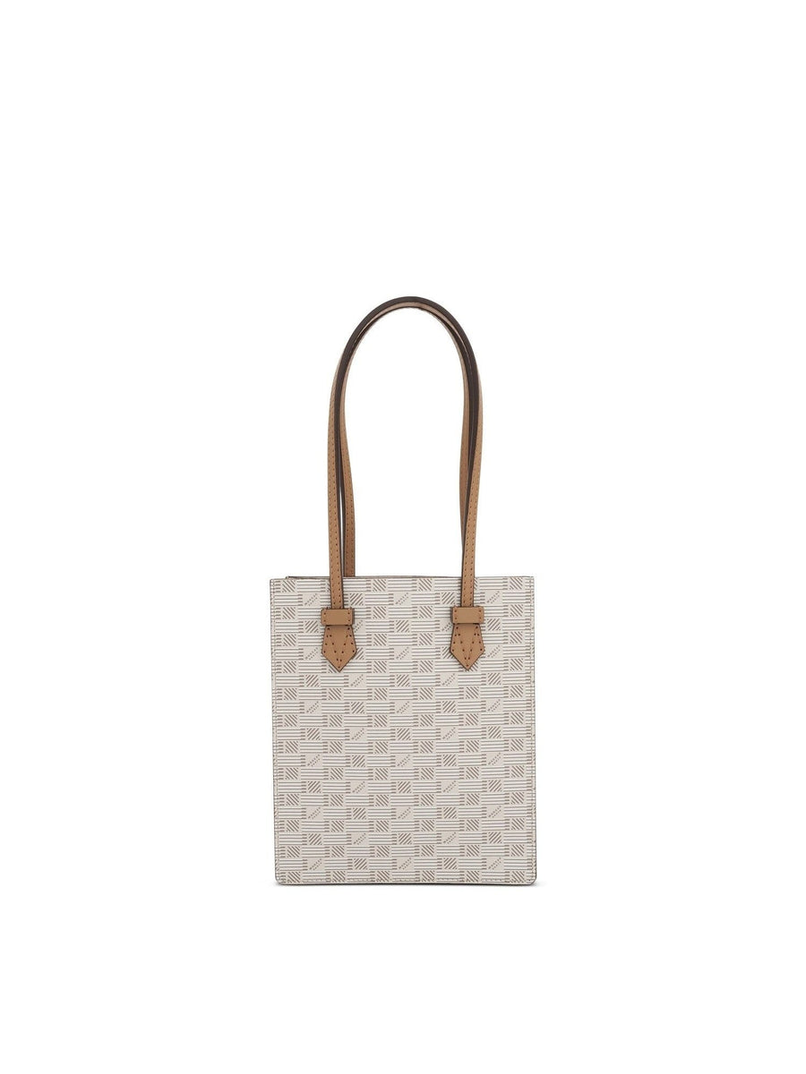 Cannes Vertical Tote MM in Champagne