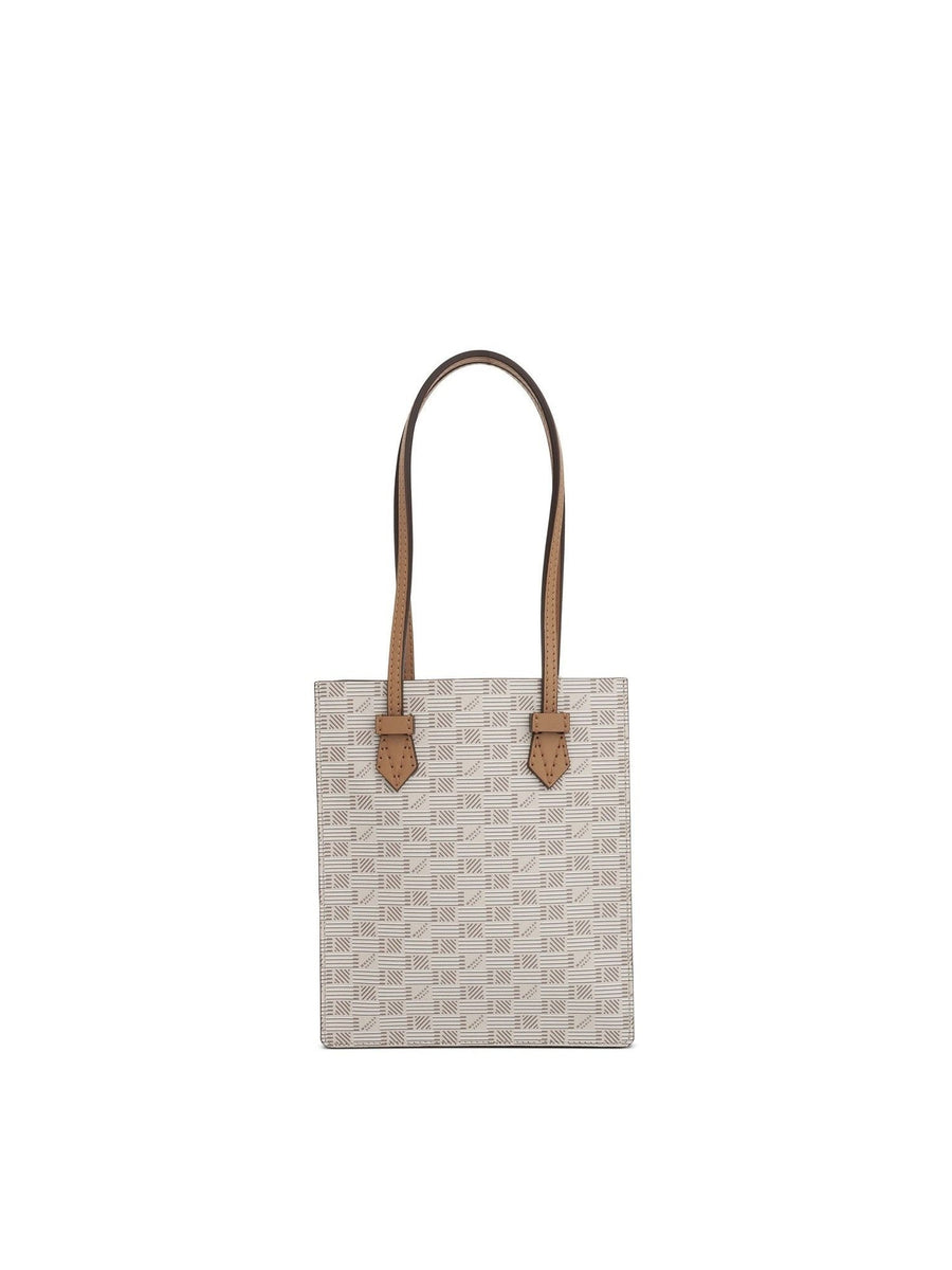 Cannes Vertical Tote MM in Champagne