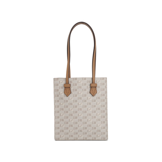 Cannes Vertical Tote MM in Champagne