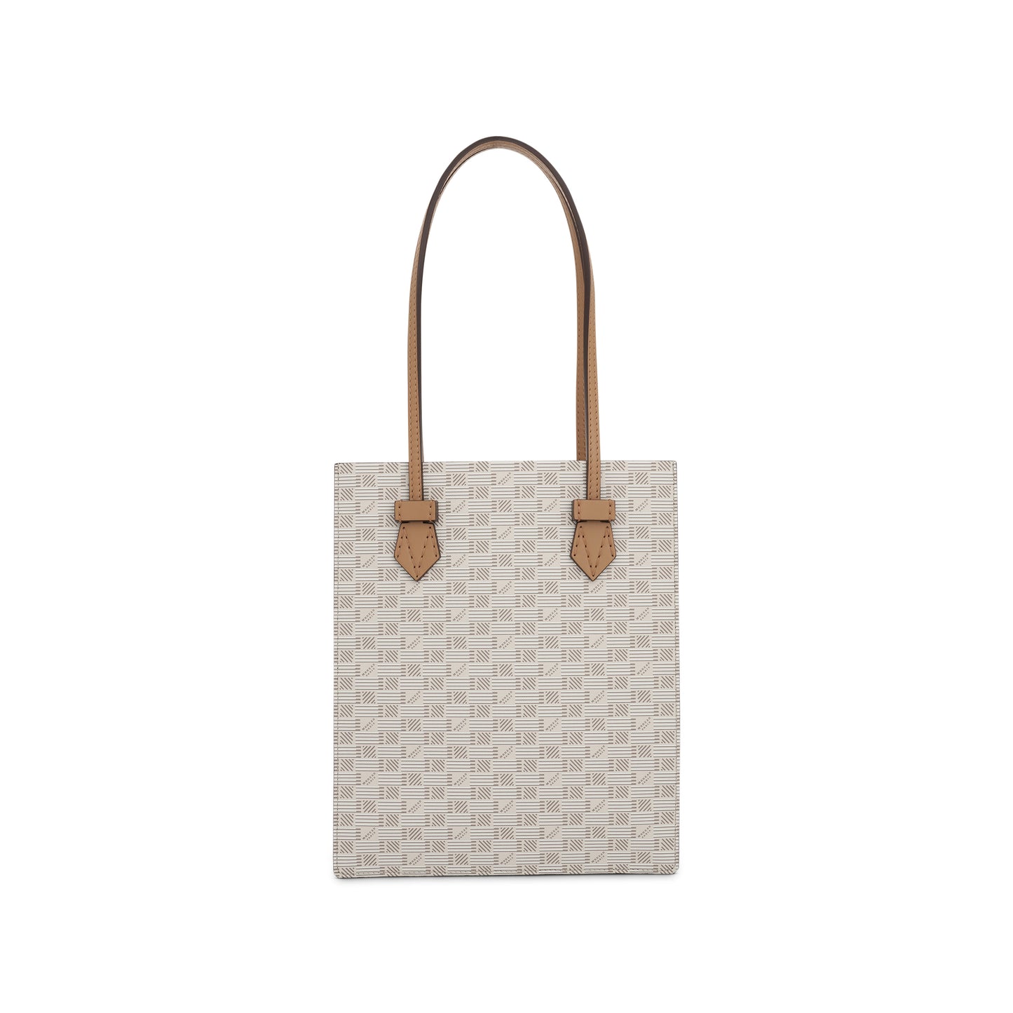 Cannes Vertical Tote GM with Stripes in Champagne