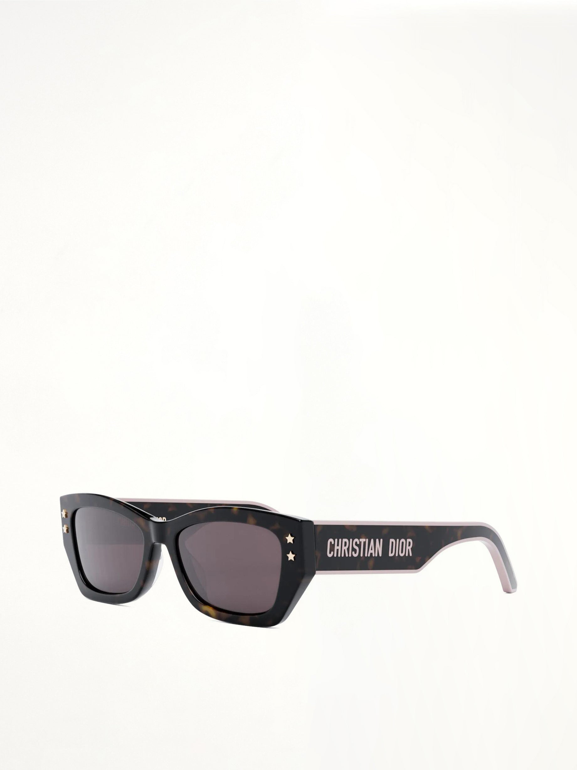 DiorPacific S2U 25D053 Rectangular Sunglasses in Tortoise