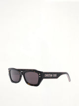 DiorPacific S2U 25D053 Rectangular Sunglasses in Tortoise
