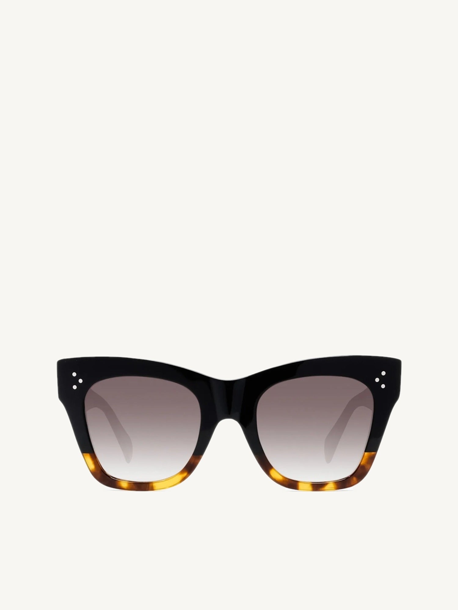 Celine CL4004IN 5005K Cat Eye Sunglasses with Gradien Roviex Lens in Havana