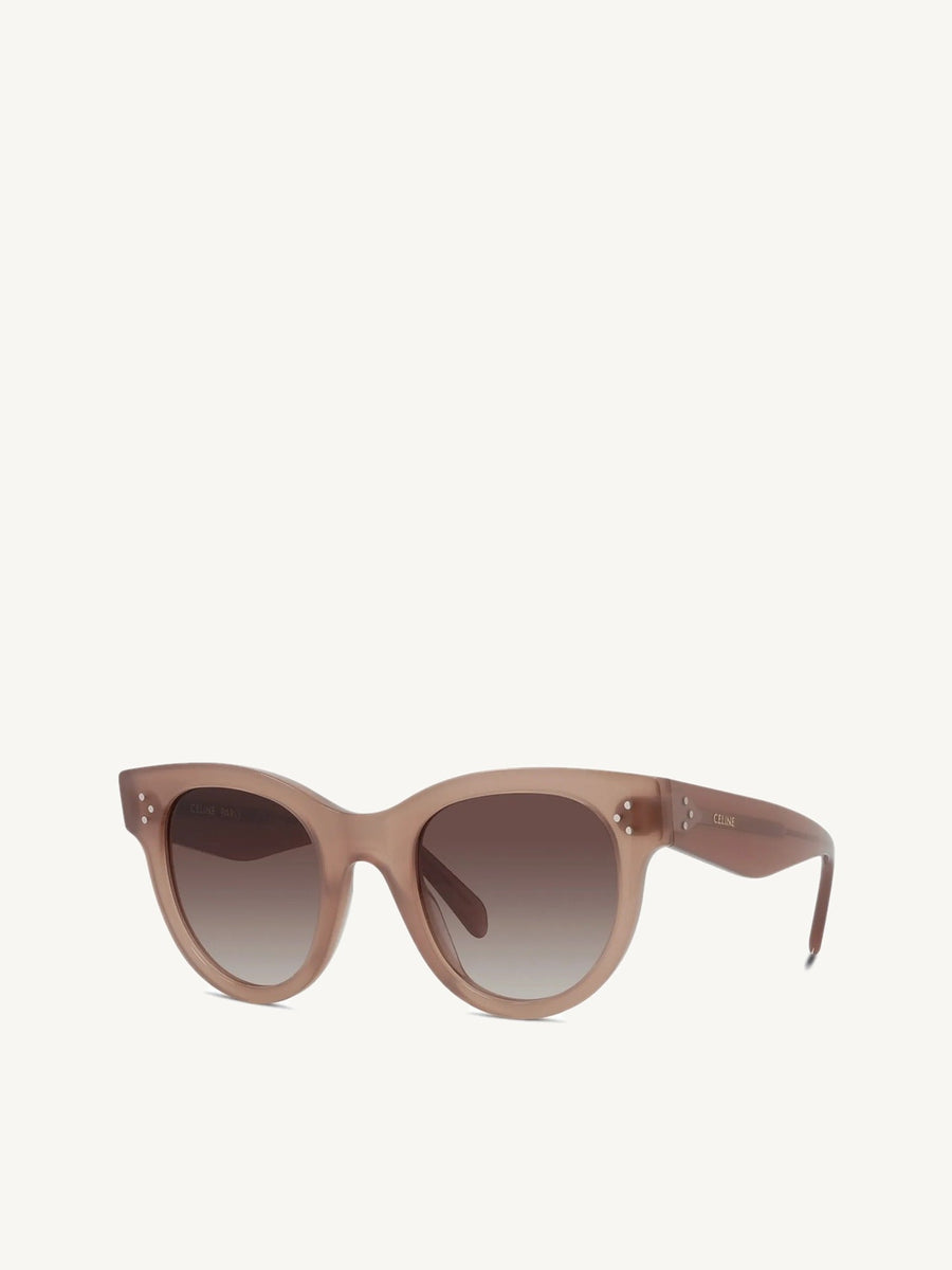 CL4003IN Sunglasses with Gradient Brown Lens in Light Brown