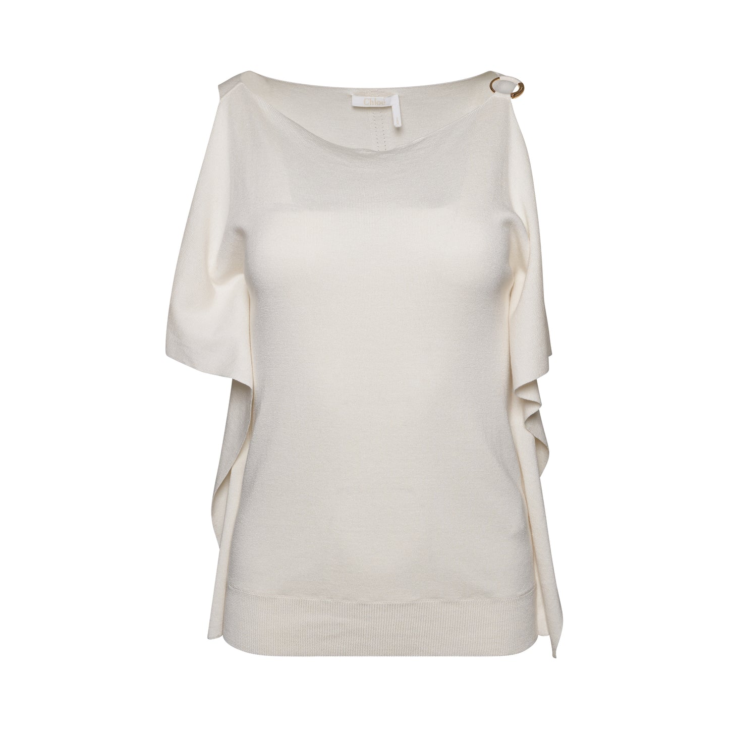 Chloe Classic Top in Milk