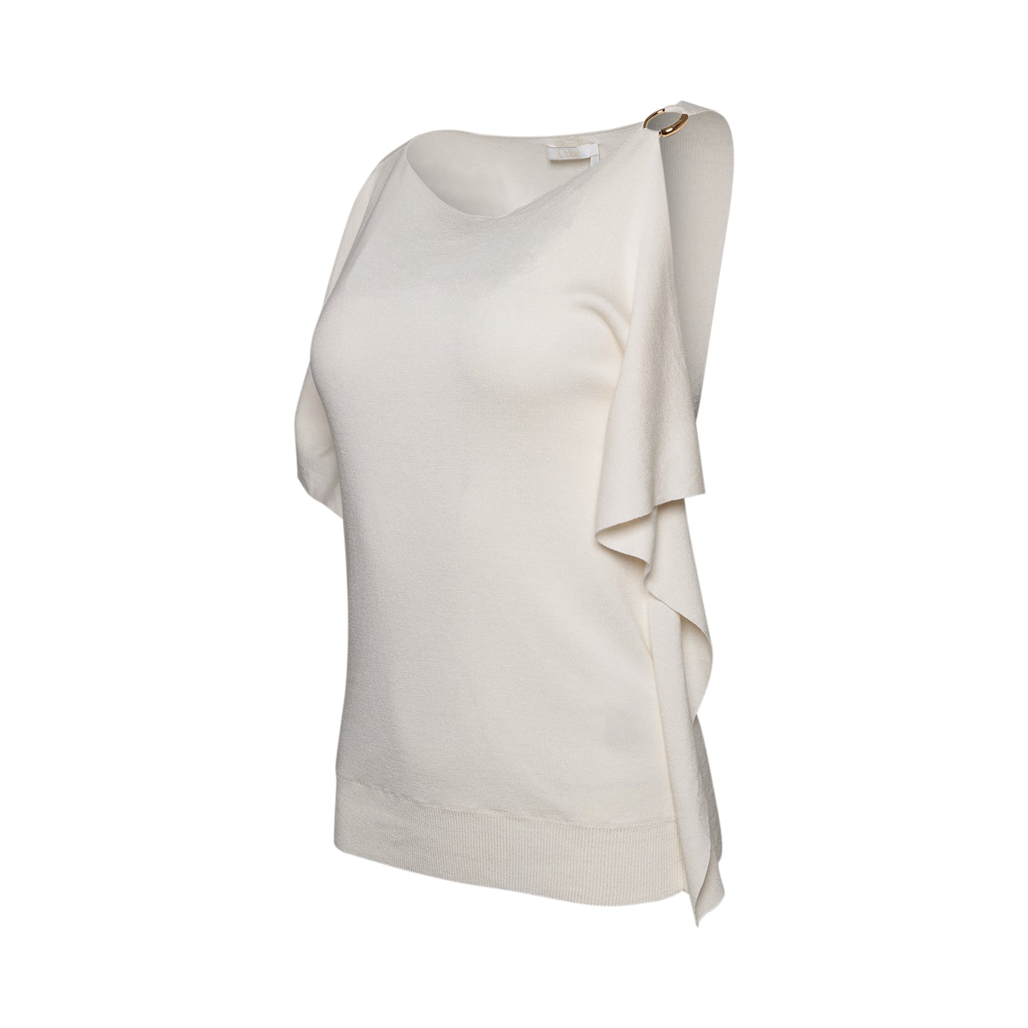 Chloe Classic Top in Milk