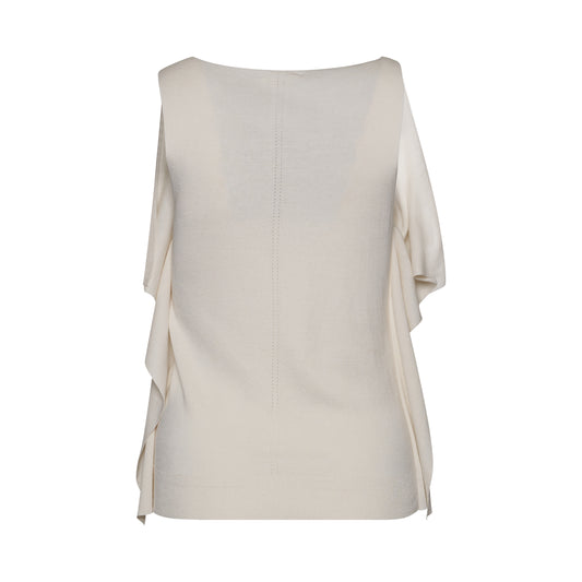 Chloe Classic Top in Milk