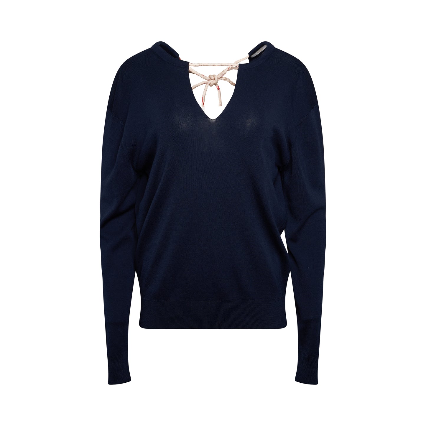 Chloe Knit Pullover Navy