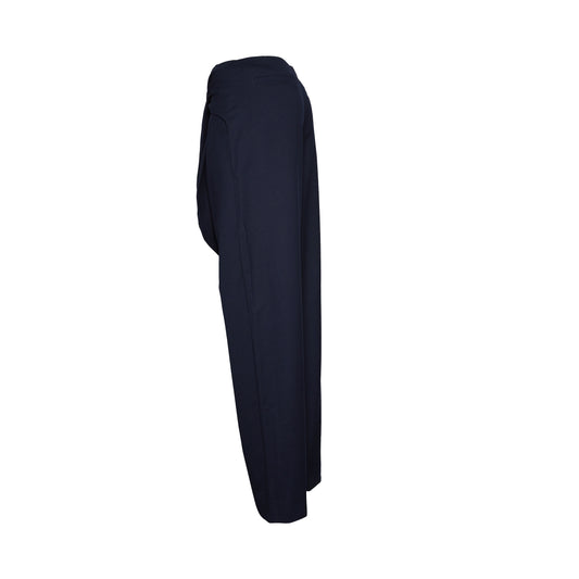 Wool Pant in Navy