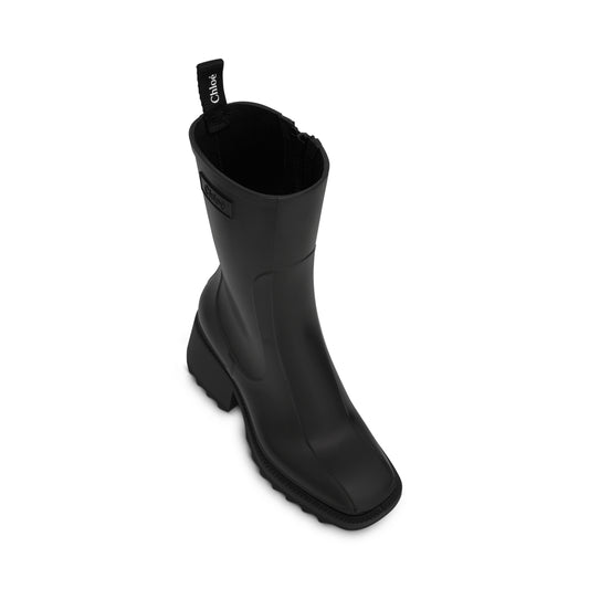 Betty Rain Boot in Black