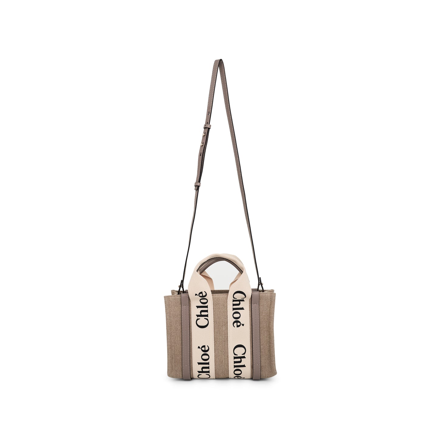 Small Woody Tote Bag in Musk Grey