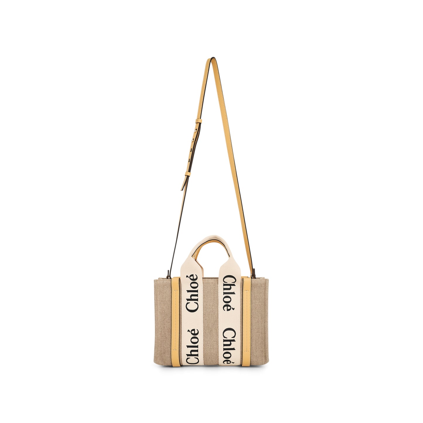 Small Woody Tote Bag in Honey Gold