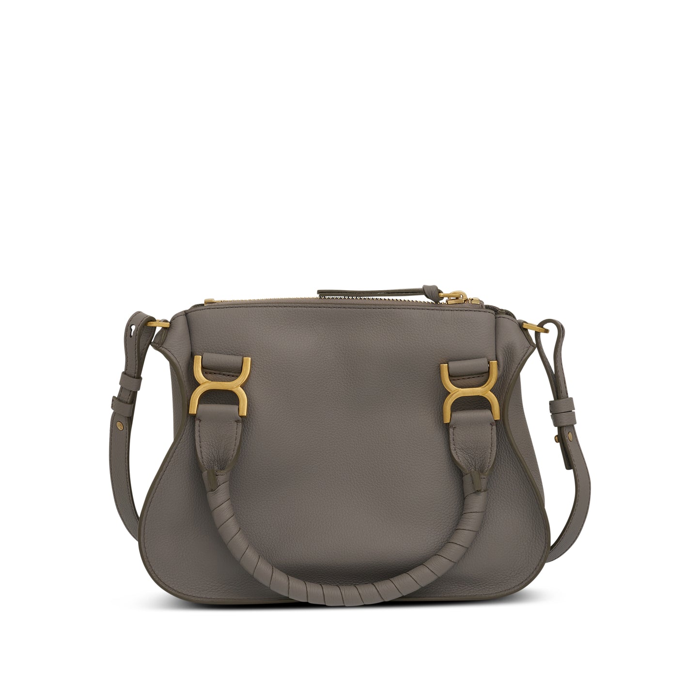 Marcie Small Double Carry Bag in Cashmere Grey