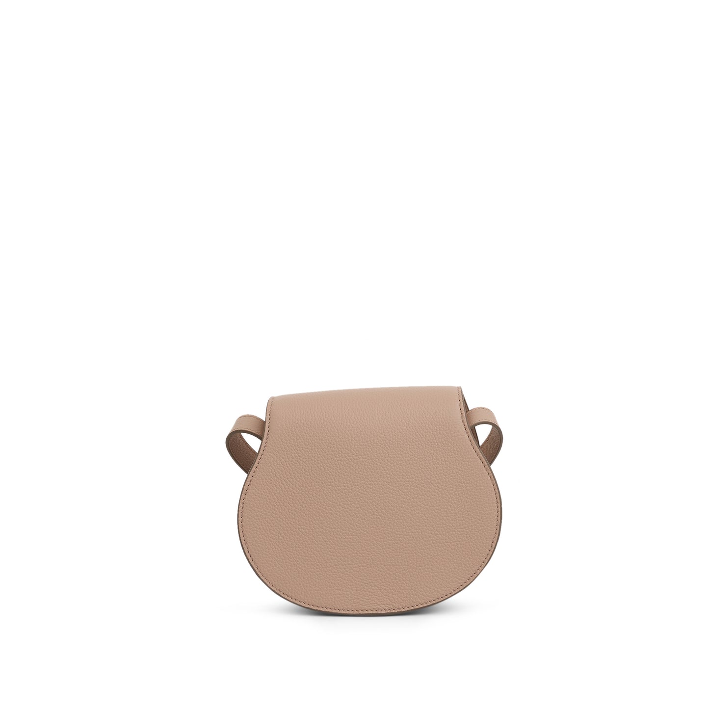 Marcie Small Saddle Bag in Nomad Beige