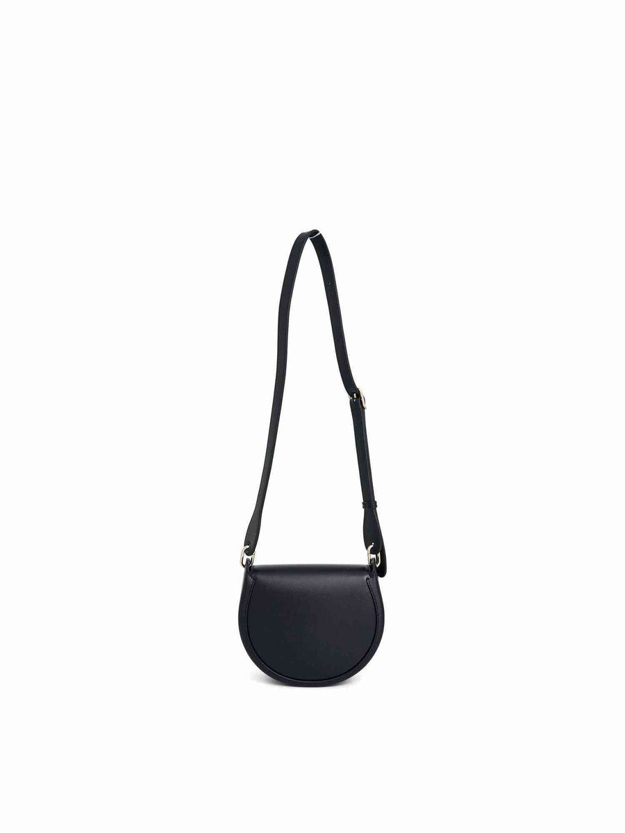Chloe Arlene Leather Shoulder Bag in Black
