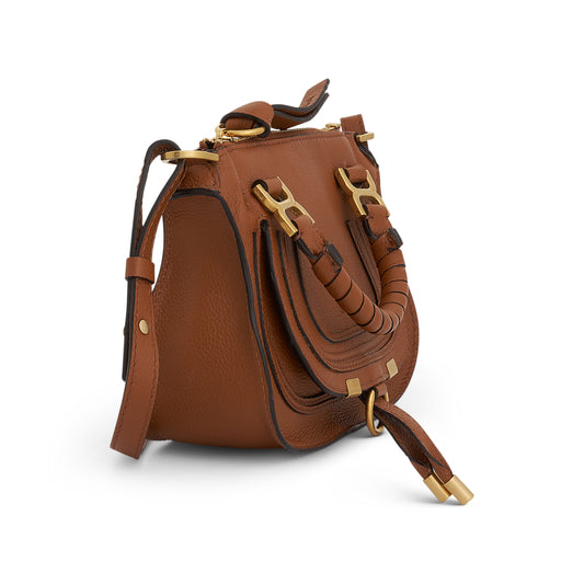 Marcie Small Double Carry Bag in Tan